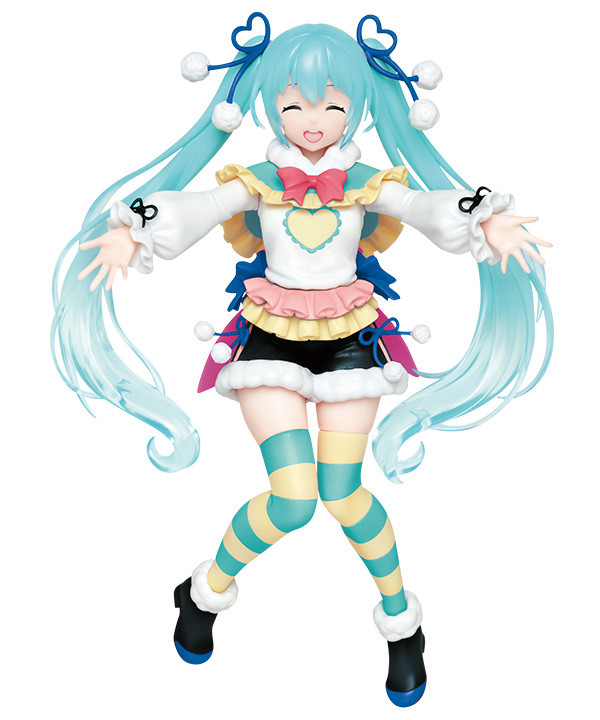 Hatsune Miku (Winter image, Smile Blue, Taito Online Crane), Vocaloid, Taito, Pre-Painted